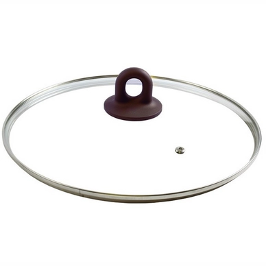 Glasdeckel Durandal Ambiance 24 cm Aubergine