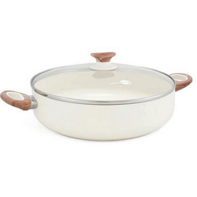 Auflaufpfanne GreenPan WoodBe Creme 28 cm