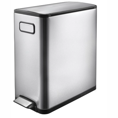 Treteimer EKO Ecofly Edelstahl Matt 20L