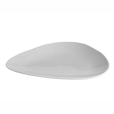 Teller Gastro Oval Weiß 22 cm (4-teilig)