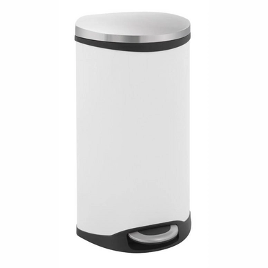 Treteimer EKO Shell Weiß 30L