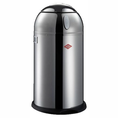 Mülleimer Wesco Kneasy Silber Edelstahl 33L