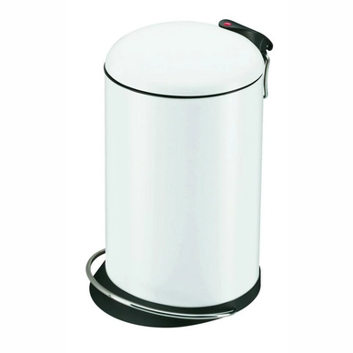 Treteimer Hailo Trento Top Design Weiß 14L