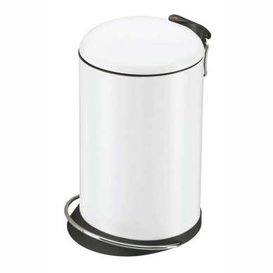 Treteimer Hailo Trento Top Design Weiß 16L