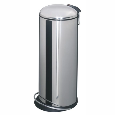Treteimer Hailo Trento Top Design Silber Edelstahl 26L