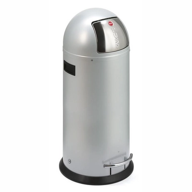 Treteimer KickMaxx Silber 50L