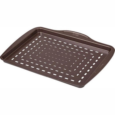 Pizzaplatte Pyrex Asimetria Braun 37 x 29 cm