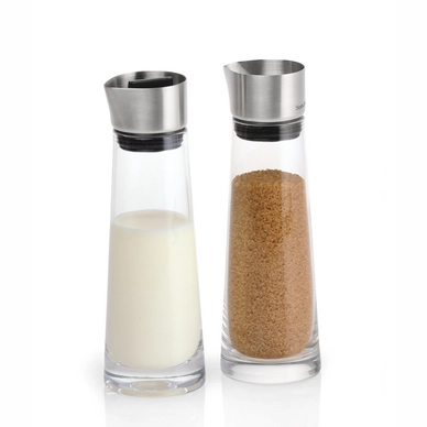 Zucker-und Milchset Blomus Macciato Edelstahl