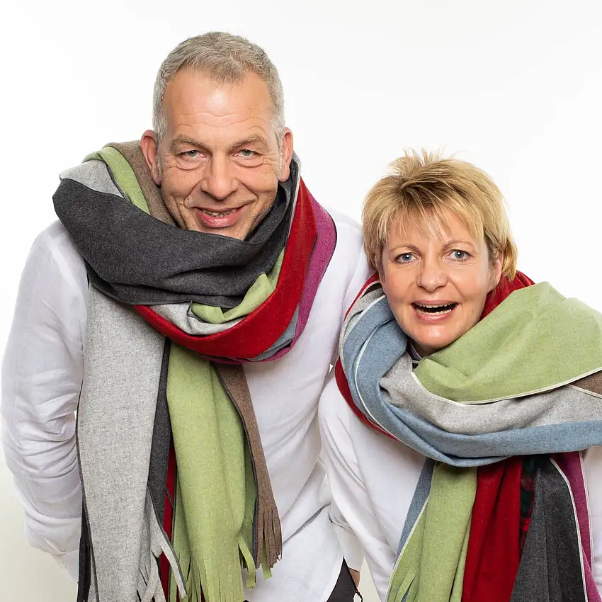 Wollschal "unisex"