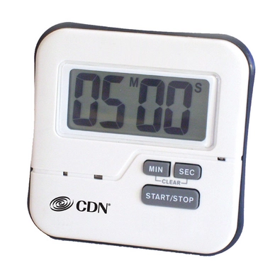 Küchenuhr CDN Digital Weiß