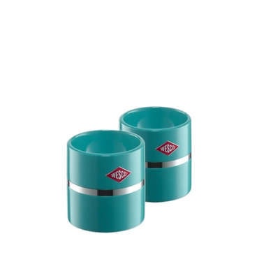 Eierbecher Wesco Türkisblau (2er Set)