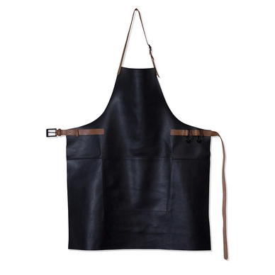 Schürze Dutchdeluxes Amazing Apron BBQ Style Black Cognac