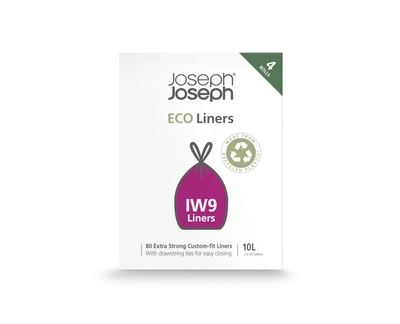 Müllbeutel Joseph Joseph IW9 Eco Liners 10L (80 Stück)