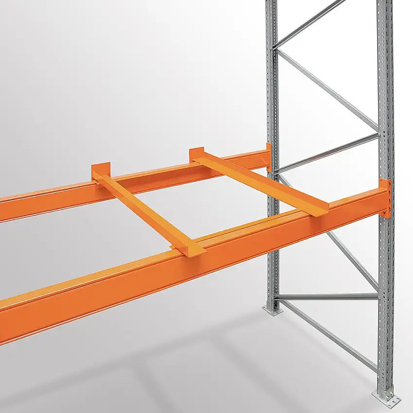 Tiefenwinkelrahmen mit Rückanschlag für Palettenregal TAURUS | Tiefe 110cm | Traglast 150kg