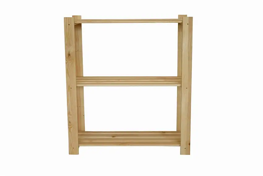 Holzregal PINEPEAK | HxBxT 90x80x38cm | 3 Fachboden | 1,2cm dickes Kiefernholz | Natur