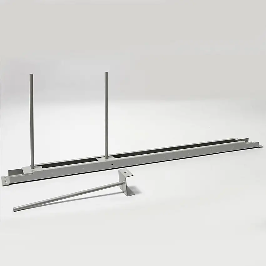 Längsträger für Fachteilerstäbe | für Vertikalregale FALKE | Breite 128cm | inkl. Sicherungsstifte | Verzinkt