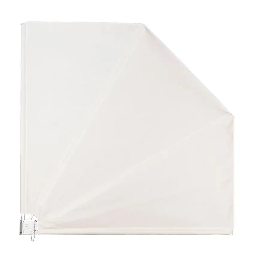 Balkonfächer 140 x 140 cm beige