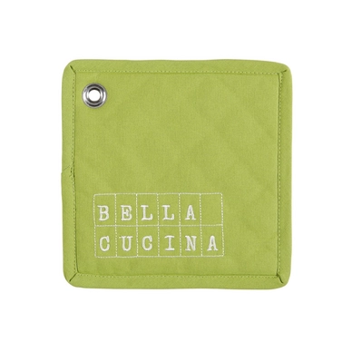 2 Topflappen Aquanova Bella Cucina Limette (Baumwolle)