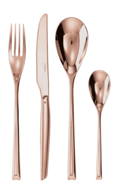 Besteckset Sambonet H-Art Mirror PVD Copper (24-teilig)