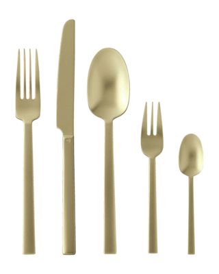 Besteckset Sambonet Neutra PVD Champagne (60-teilig)