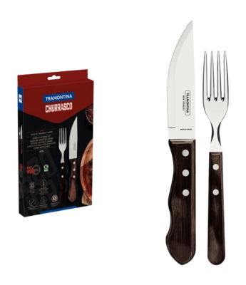 Besteckset Tramontina Jumbo Braun (4-teilig)