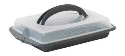 Aufbewahrungsbox Kela Deli Grau 45 x 30 x 9 cm