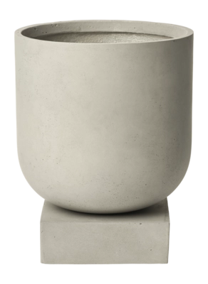 Blumentopf Bolia Podium Low Medium Grey