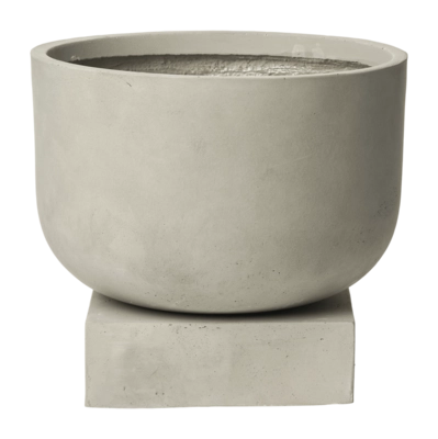 Blumentopf Bolia Podium Small Wide Grey