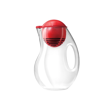Wasserkanne Bobble Rot