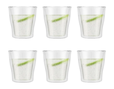 Glas-Set Bodum Bodum Kopenhagen Small Transparent 250 ml (Set von 6 Stück)