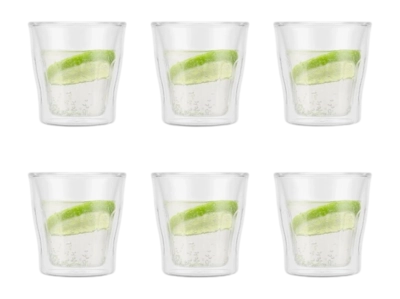 Glas-Set Bodum Bodum Copenhagen Transparent 90 ml (Set von 6 Stück)