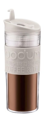 Reisebecher Bodum Travel Mug White 450 ml