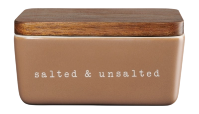 Butterdose ASA Selection Hey! Salted & Unsalted Brown 15 x 10 cm