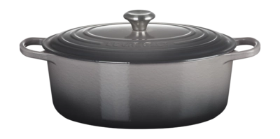 Bräter Le Creuset Signature Oval Flint 34 cm