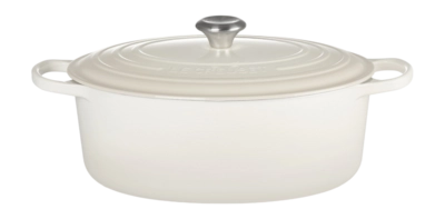 Bräter Le Creuset Signature Ovaal Meringue 34 cm
