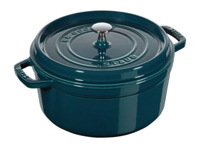 Bräter Staub Cocotte rund La Mer 28 cm