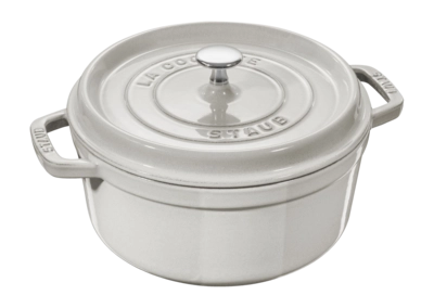 Bräter Staub La Cocotte Rund White Truffle 28 cm