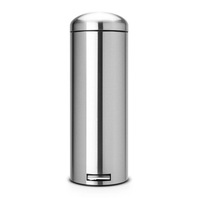 Treteimer Brabantia Retro Silent Matt Silber Edelstahl 20L