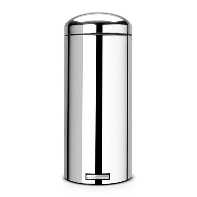 Treteimer Brabantia Retro Silent Silber Edelstahl 30L