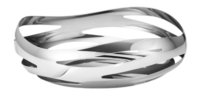 Brotkorb Georg Jensen Cobra Rostfreier Edelstahl 24 cm