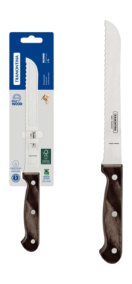 Brotmesser Tramontina Landhaus Braun 15 cm