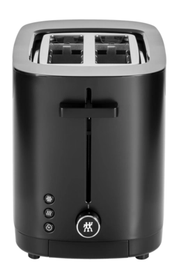 Toaster Zwilling Enfinigy Black 2/2 Mit Brötchenaufsatz