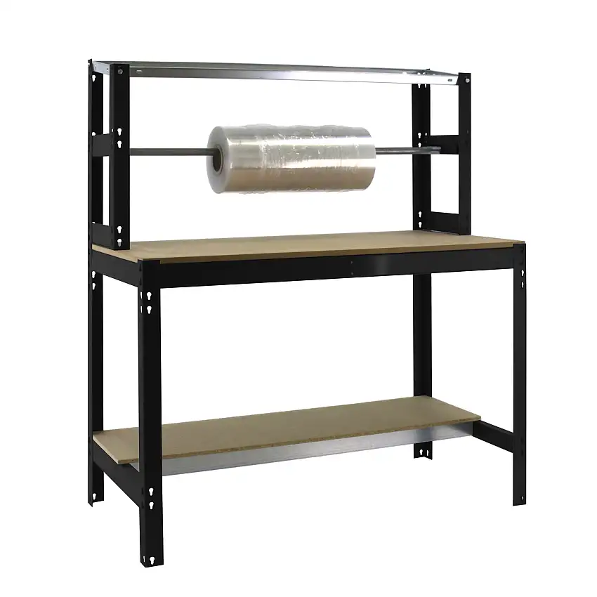 Packtisch BUFFALO | HxBxT 84x90x76cm | Traglast 400kg | Anthrazit