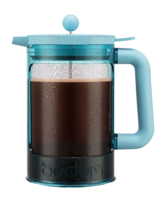 Cafetière Bodum Bean 12 Tassen Hellblau 1,5 L