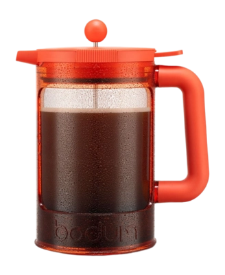 Cafetière Bodum Bean 12 Tassen Orange 1,5 L