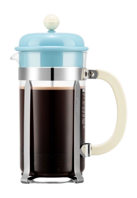 French Press Bodum Caffetiera 8 Tassen Hellblau 1 L