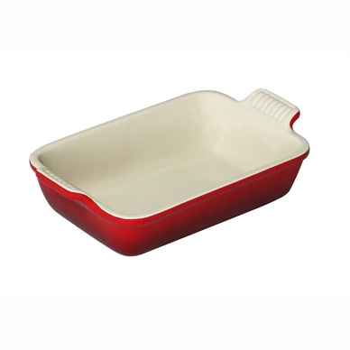 Auflaufform Le Creuset Rechteckig Kirschrot 24/ 19 cm