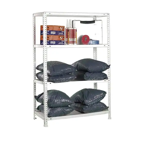 Schraubregal PANDA MID | HxBxT 150x90x40cm | Fachlast 75kg | Verzinkt