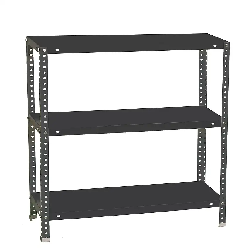 Schraubregal PANDA MINI | HxBxT 90x110x30cm | Fachlast 90kg | Anthrazit
