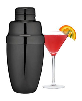 Cocktailshaker Viski Heavyweight Gunmetal 500 ml